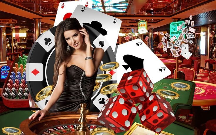 Studio Evolution Gaming dengan dealer profesional dan peralatan multi-kamera broadcast