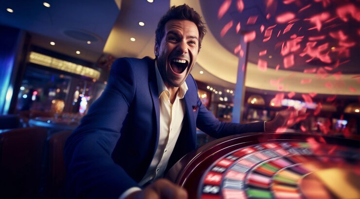 Meja Blackjack Evolution Gaming dengan dealer profesional